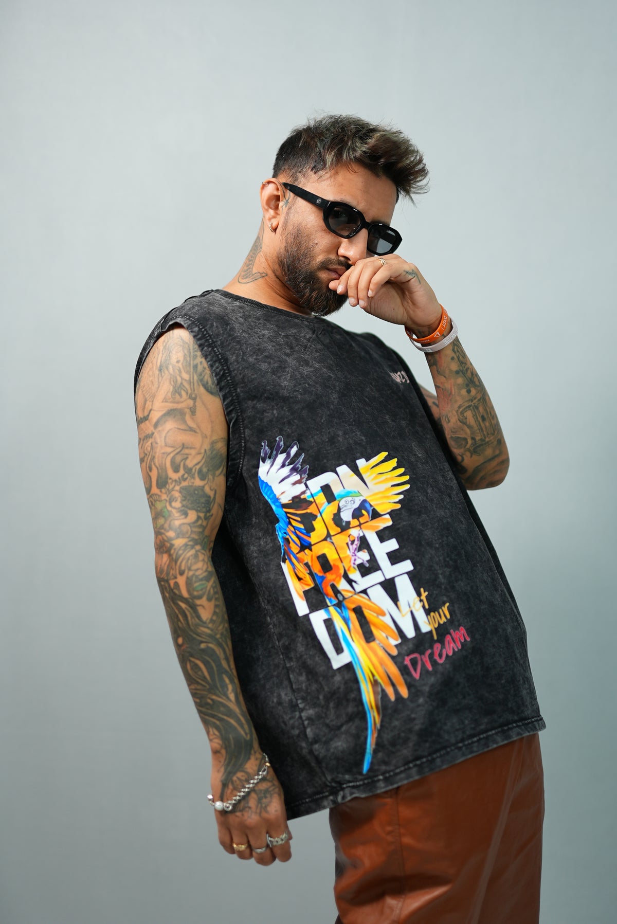 BORN FREEDOM — VINTAGE WASH TANK