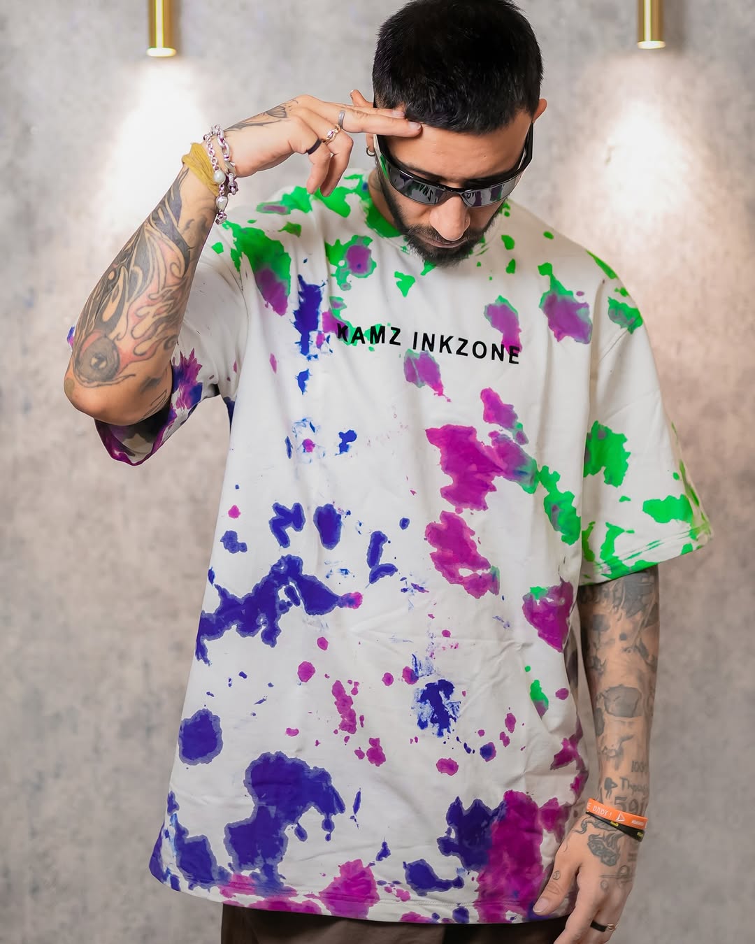 MOST WANTED — Paint Splash Oversized Tee