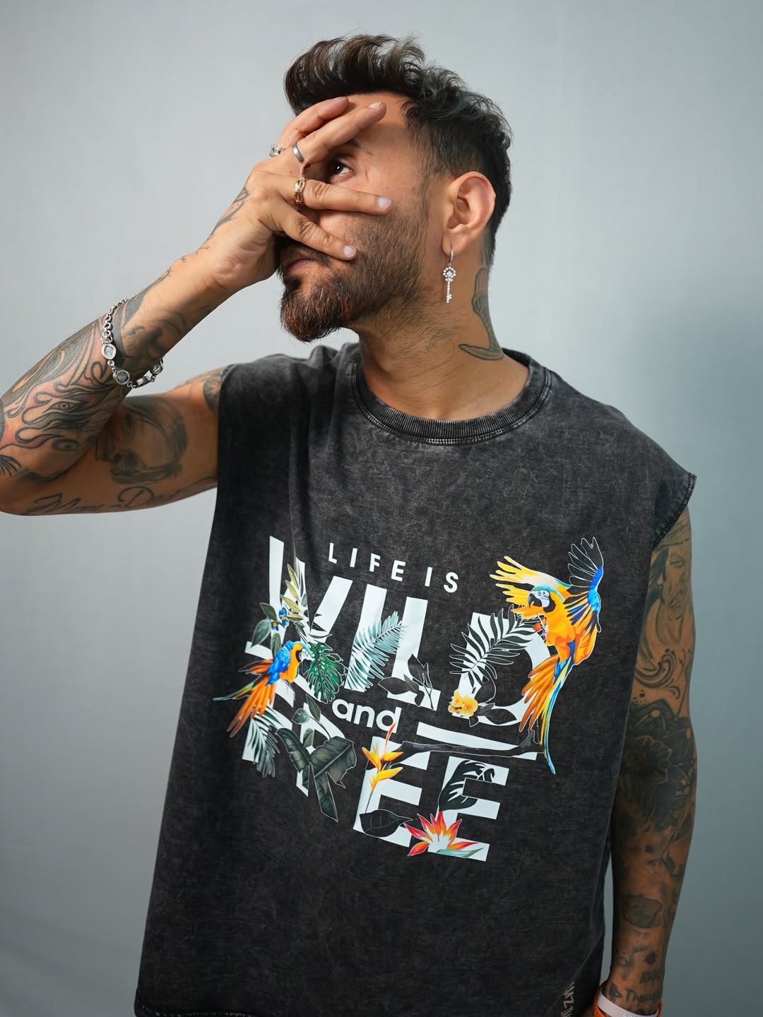 WILD & FREE — Vintage Wash Tank